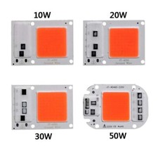 COB 10W 20W 30W 50W watt LED 110V 220V Chip white warm spectrum grow light lamp