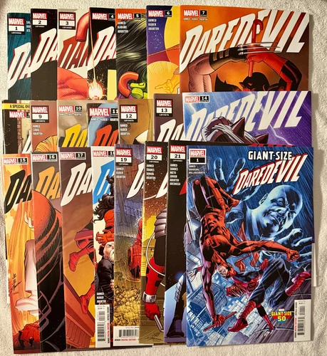 DAREDEVIL # 1 2 3 4 5 6 7 8 9 10 11 12 13 14 15 16 17-21 Ahmed run 2023-25 +