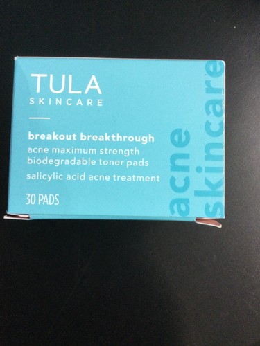TULA Skin Care Breakout Breakthrough Acne Maximum Strength 30 pads 0279