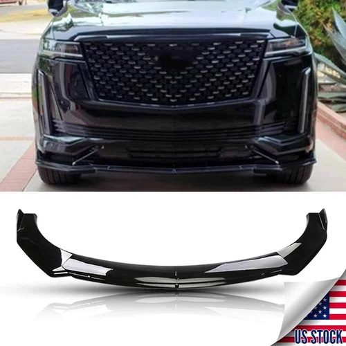 For Cadillac Escalade 2021-2025 Front Bumper Lip Spoiler Splitter Body Kit US