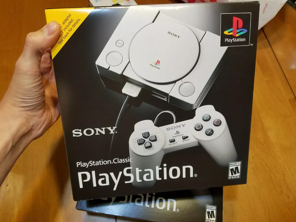 Sony Playstation PS1 Classic Gray Console Edition 20 Games Preloaded AUTHENTIC Sony Playstation PS1 Classic Gray Console Edition 20 Games Preloaded AUTHENTIC