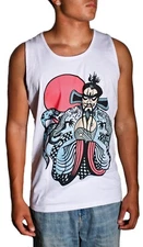 Fu Manchu Tank Top  Jack Burton Movie Big Trouble in Little China S-3XL