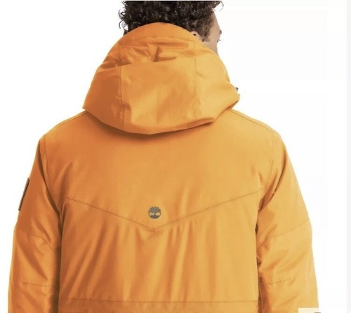 MEN’S TIMBERLAND HERITAGE ECORIGINAL DRYVENT PARKA NORDIC STYLE A2CSK Sz LARGE - Picture 4 of 12