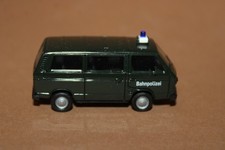 Herpa 041645 Modellauto 1:87  VW T3   Bus Bahnpolizei