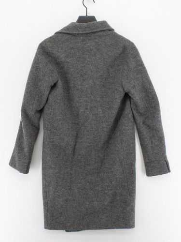 AllSaints Damen Mantel L grau Wolle mit Baumwolle, Viskose Overcoat - Bild 2 von 6