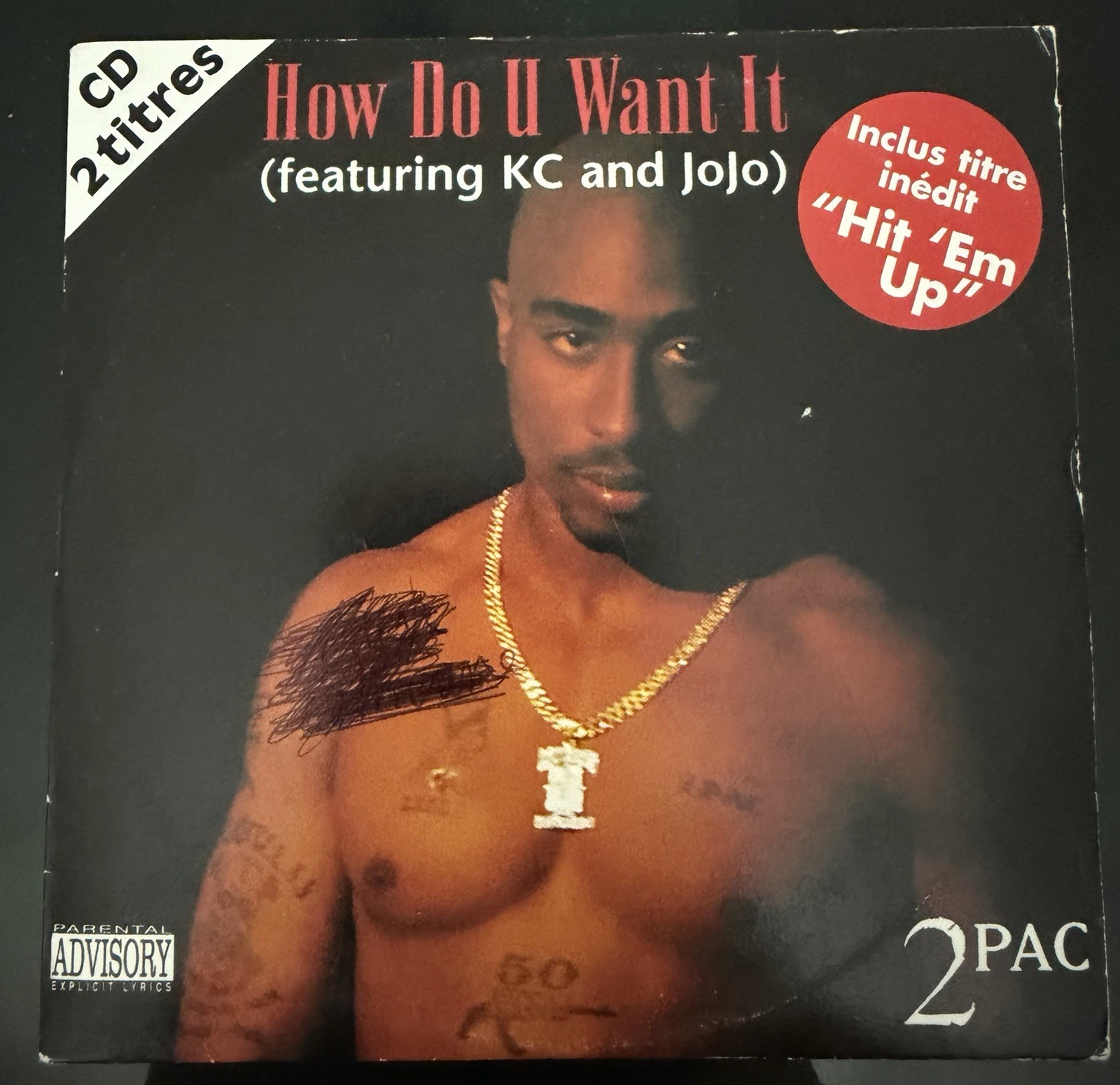 2pac How Do U Want It Hit Em Up Cardboard Sleeve Cd Single Non US Release