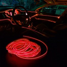 16.4ft Strip Light Led Auto Car Interior Atmosphere Wire Decor Lamp Accessories