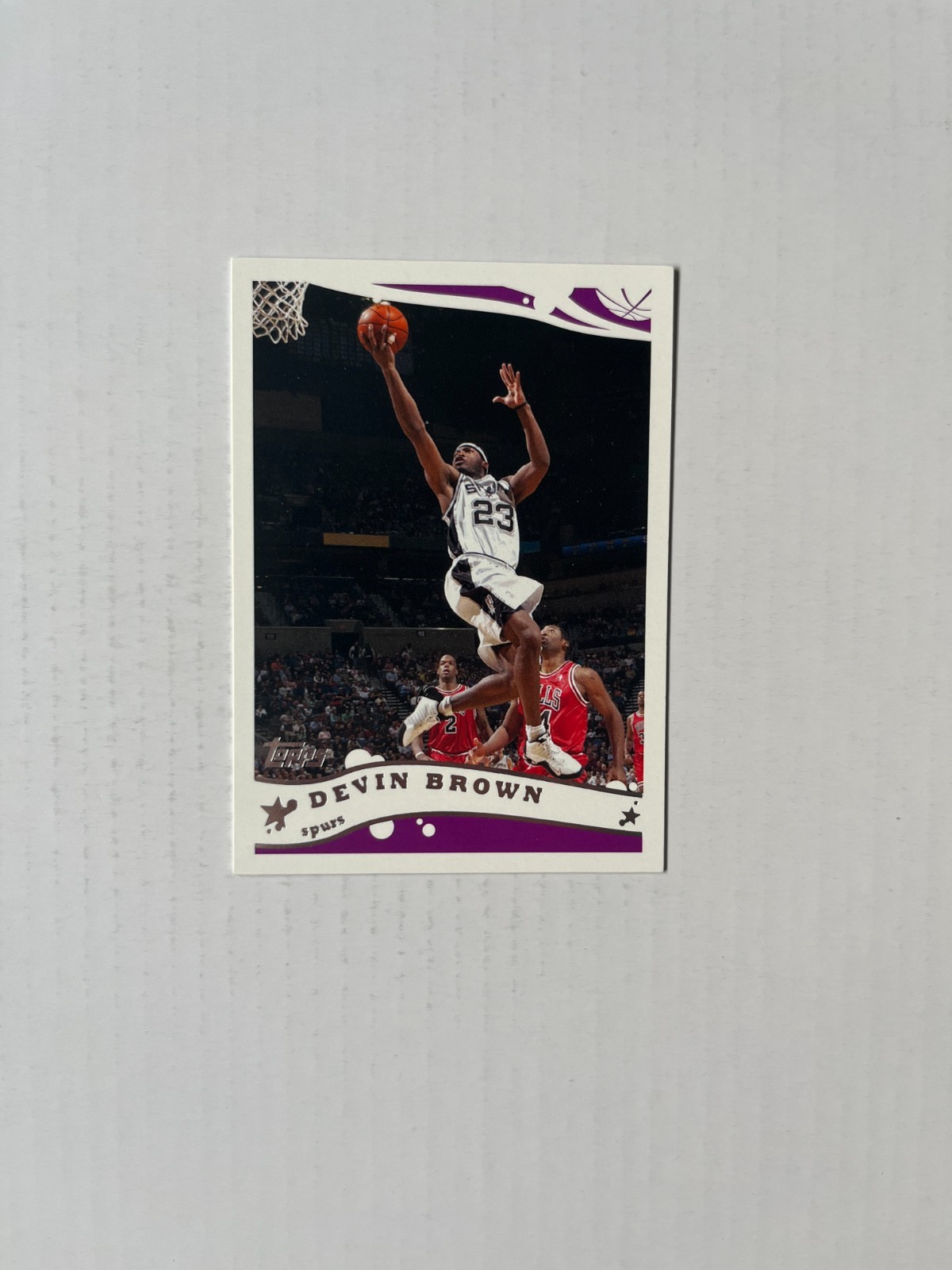 2005-06 Topps #191 Devin Brown San Antonio Spurs