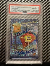 2003 SpongeBob SquarePants - Changed My Mind - Tom Kenny Auto - PSA 8 Auto 9