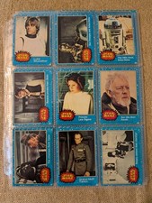 1977 Topps STAR WARS -Complete Set 330 Sticker Set 55 -Full Series 1-5
