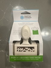Martha Stewart Crafts Edge Punch Woodland Branch Punch Around The Page NEW NIB