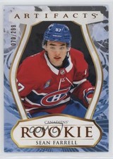 2023-24 Upper Deck Artifacts Rookies Copper 70/299 Sean Farrell #186 qf8
