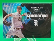 Mackenzie Gore ROOKIE CARD BLUE PARALLEL 2022 Topps GENERATION NOW #GN-89