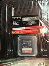 New SanDisk Extreme Pro 128GB Class 10 - SDXC Memory Card - SDSDXXD-128G-ANCIN