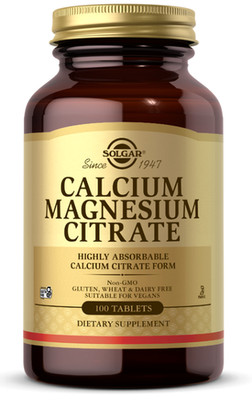 Calcium und Magnesium 100 Tabletten - Stärke für Ihre Gesundheit! Solgar