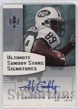 2007 Ultimate Collection Sunday Stars Signatures Jerricho Cotchery Auto 0i5i