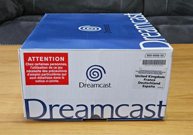 SEGA DREAMCAST VIDEO GAMES CONSOLE BOXED + 2 CONTROLLERS + 3 VMU + 2 VIBRATION