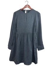 Zara Woman Black Long Sleeve Dress