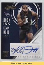 2016 Panini Absolute Rook Ink Gold 20/25 Kevin Dodd #33 Auto READ 0b2