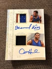2025 Leaf ITGU Game Used Dual Auto Patch Bernard King Allan Houston /8 #IGD-4