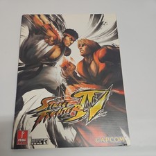 Street Fighter IV Prima Official Game/Strategy Guide Action Fighting Book Capcom