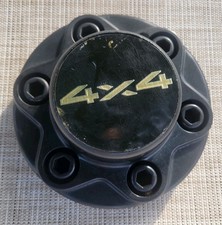 Chevy 4x4 Black 6 Lug Center Cap 1 Used Pound On Fits 16 Steel Wheels 88-91