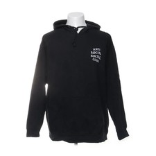 Anti Social Social Club, Kapuzenpullover, Größe: XL, Schwarz, Print, Herren #e6i