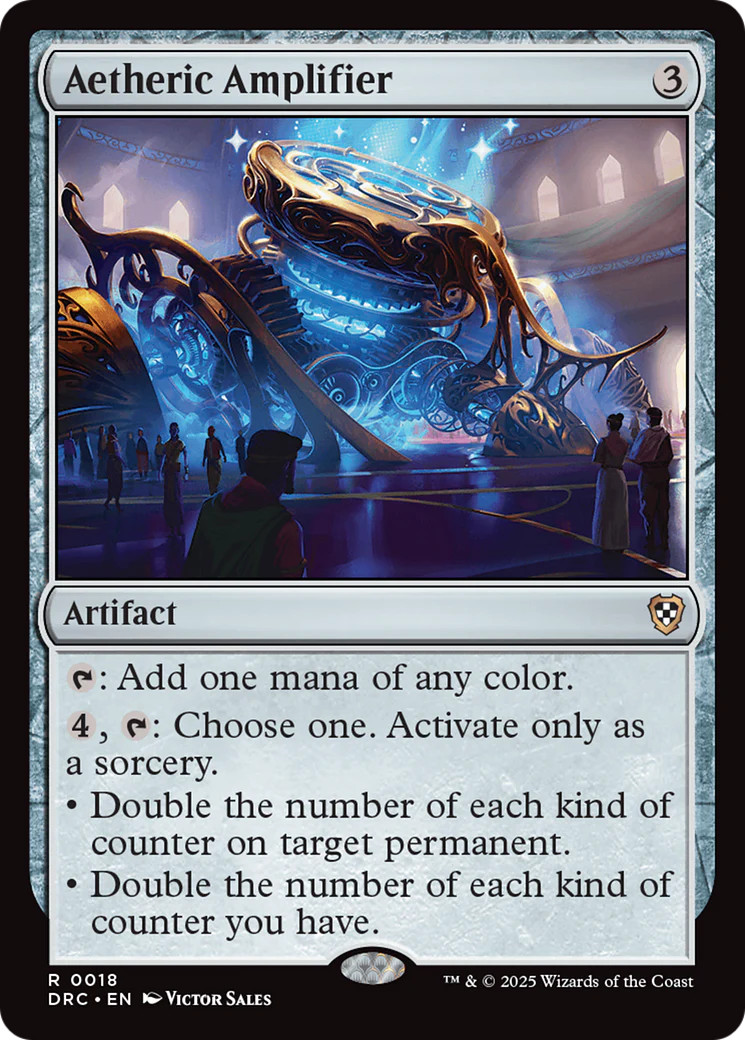 MTG Aetheric Amplifier [Aetherdrift Commander] Near Mint Magic
