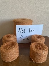 Fancy Soft 4 Skeins Orange Gold Sequins Silver Glitter 200g Total 448