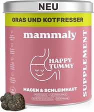11-in-1 Gras und Kotfresser Drops Hund - Happy Tummy 120 Snacks 350g von mammaly
