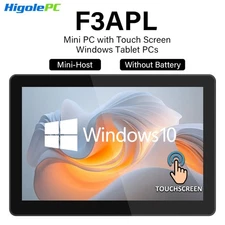 Mini PC Intel N4200 Windows 10 Computer 4GB+64GB 8" Touch Screen 1280x800 IPS