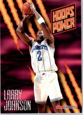 Larry Johnson - 1994-95 Hoops - #PR-5 - Hoops Power Stat Power Ratings