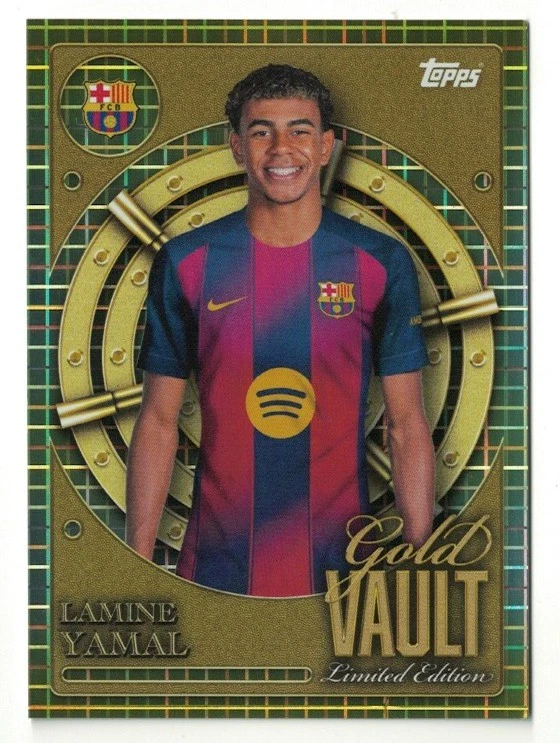 Topps FC Barcelona Collector Tin 2025-26 Lamine Yamal #GV-5 for