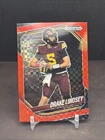 2025 Panini Prizm Black Football Red Power Drake Lindsey #166