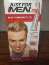 Just For Men Easy Comb-In Color Hair Dye, A-15 ● Dark Blond