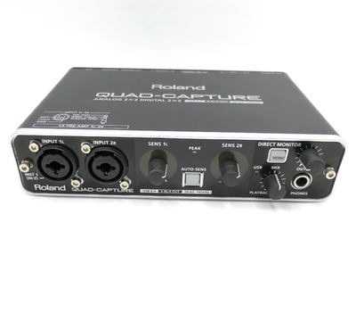 Roland QUAD-CAPTURE UA-55 USB PRO AUDIO INTERFACE USB MIDI 24-bit