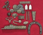 EXCAVATED CIVIL WAR RELIC COLLECTION RECOVERED FROM GRAND ECORE