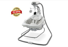 Silla Mecedora Electrica Con Juguetes Para Bebes Ni os,10 melod as,2 velocidades