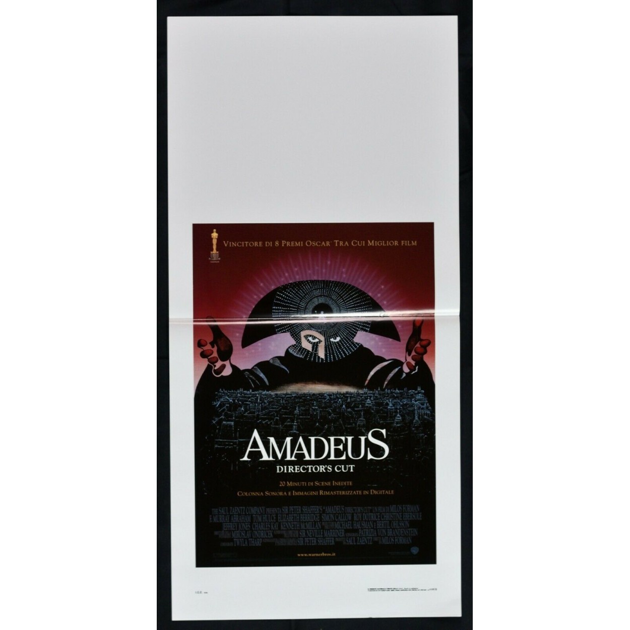 Locandina originale film Amadeus (1984) - Regia di Miloš Forman