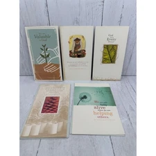 Dayspring Religious Rick Warren Purpose Driven Life Greeting Cards 5 Envelopes