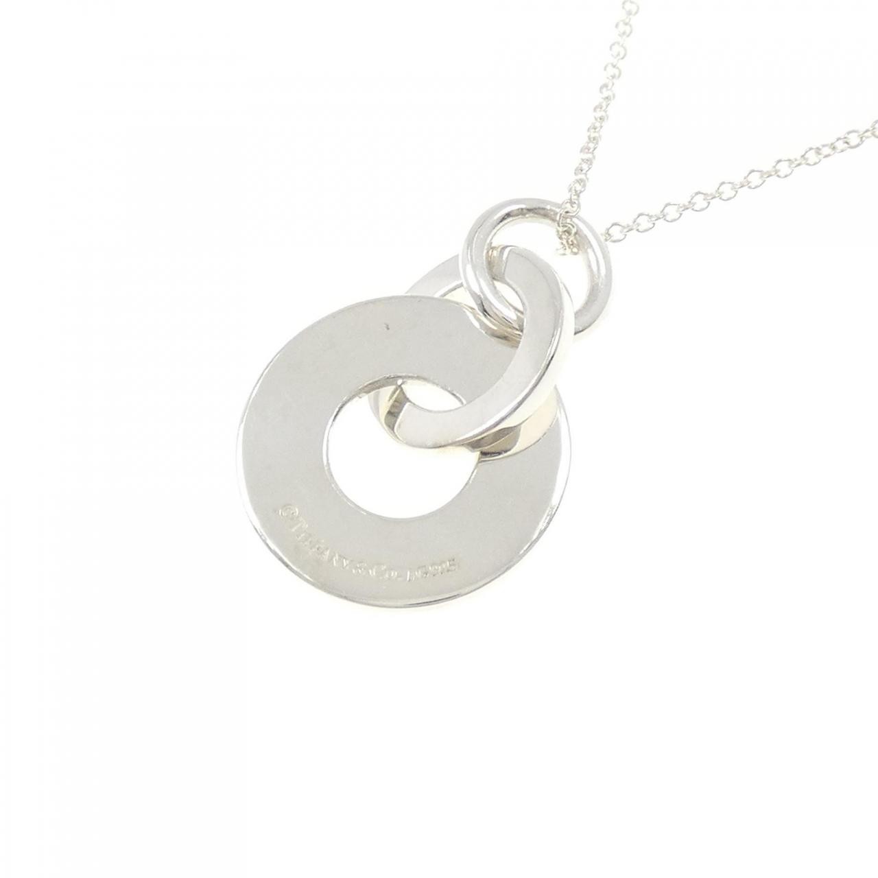 Authentic Tiffany 1837 Interlocking Drop Necklace… - image 4