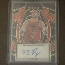 2023-24 Panini Select - Signature Selections Matt Ryan #SSS-MAT Red Flash Prizm