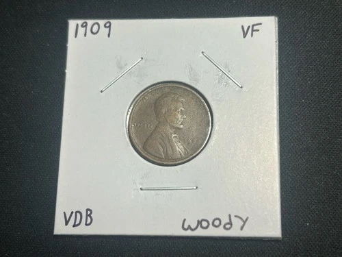 1909 VDB Lincoln Cent VF Improper Alloy Mixture
