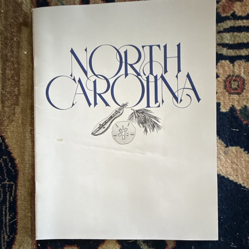 North Carolina Travel & Tourism Division Booklet