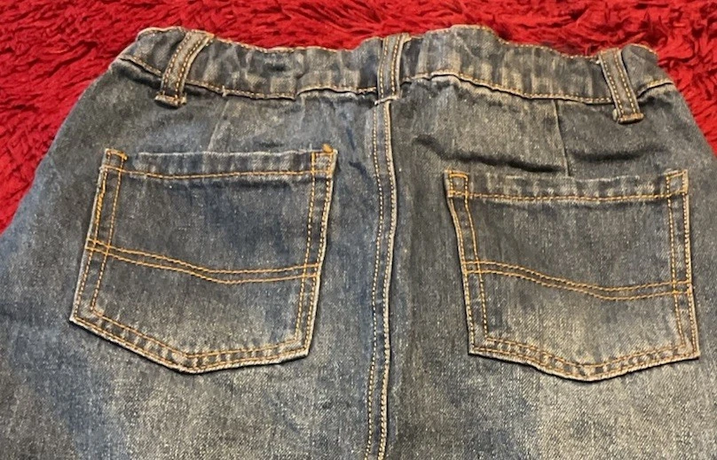 Falda Denim Niña EPIC THREADS Talla 10 BOLSILLOS en abundancia 100% Algodón Foto 4 de 4