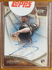 2017 Topps Tier One Breakouts Auto Tyler Glasnow Dodgers
