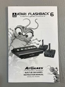 🕹️ ATARI Flashback 6 Classic 100 Games Console w/2 Controllers