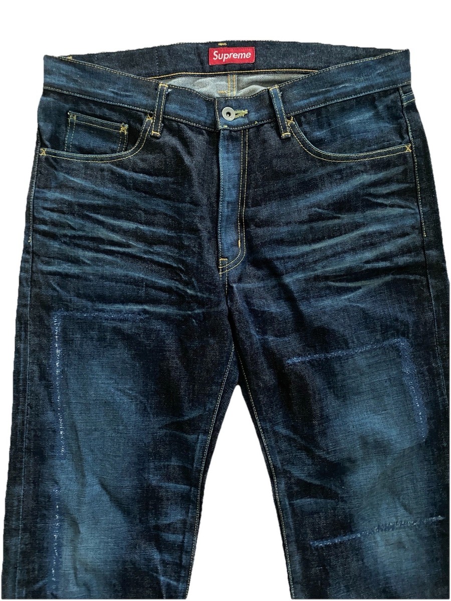 2007FW Supreme Neighborhood Denim pants Jeans limited NBHD