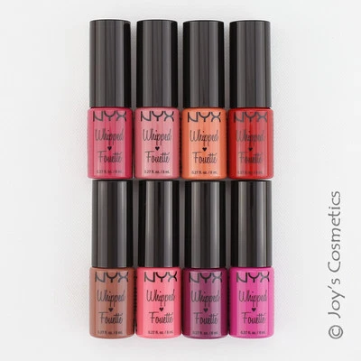 6 NYX Geglättet Lippen & Wange Soufflé Gloss " 6 Farbe Komplettes Set Zoll Joy's - Bild 1 von 2