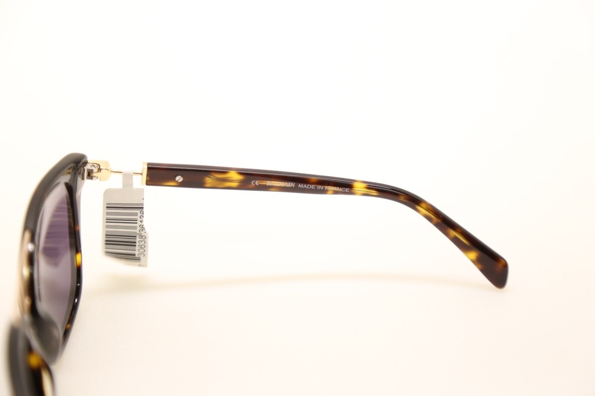 Balmain BL2106B Designer Sunglasses Black/gold C01 52-20-140 BALMAIN BL2106B 01 Tortoise, Black / Brown lens 52mm  main image 3
